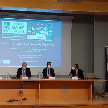 Zona Franca e INCYDE clausuran sus Programas de Emprendimiento en Economía Azul y Biotecnología