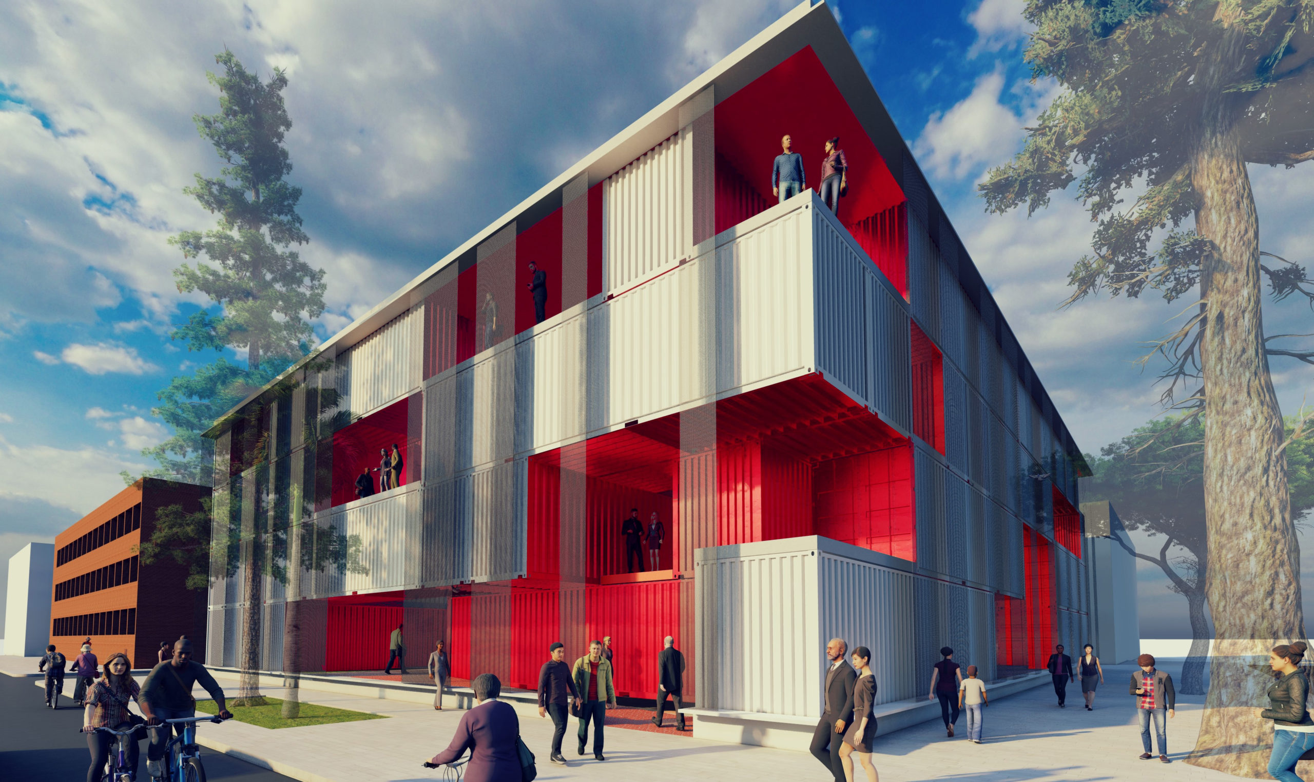 Incubazul building Edificio Incubazul
