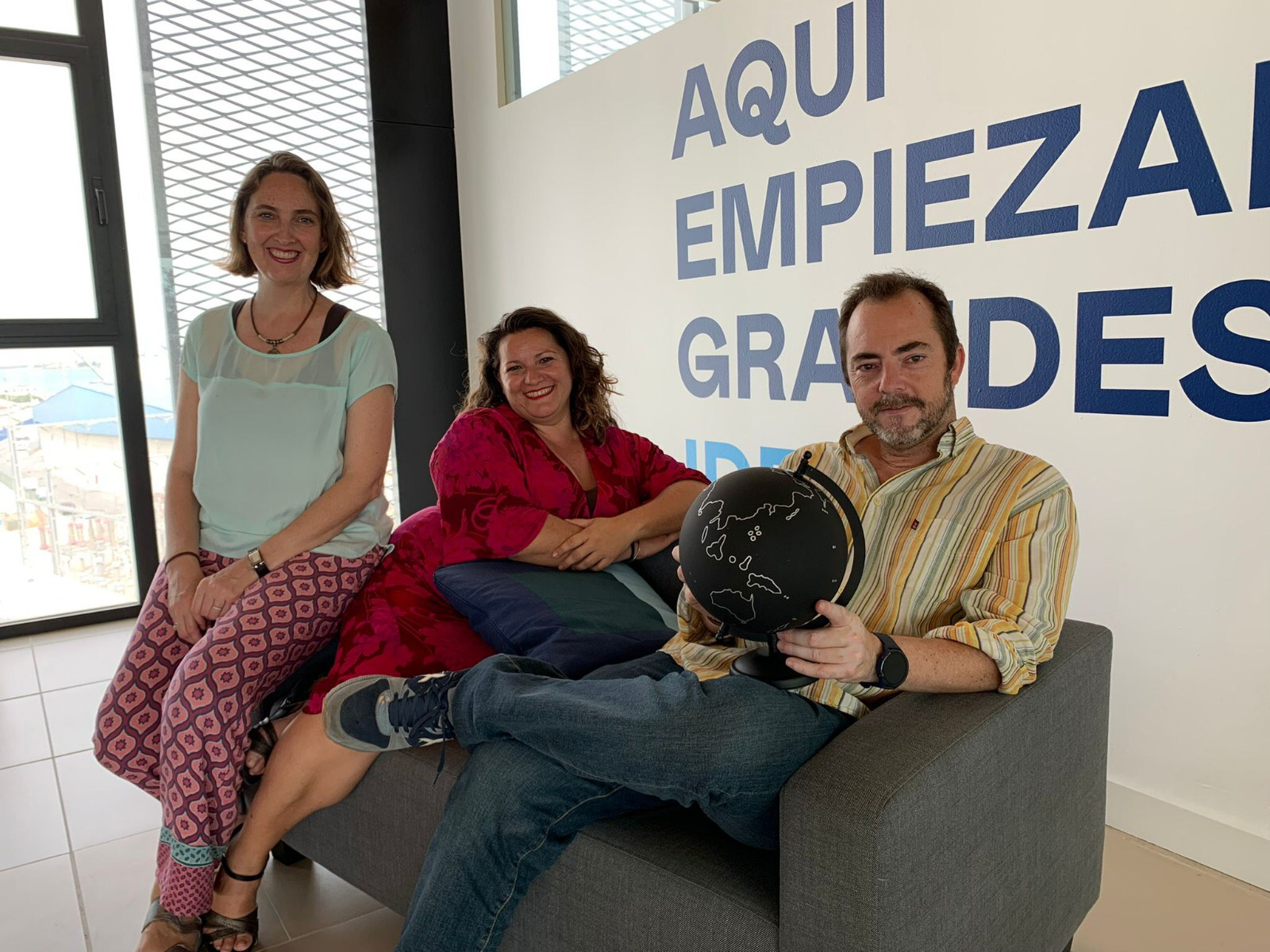 Aquiestero.com en la sede de Incubazul