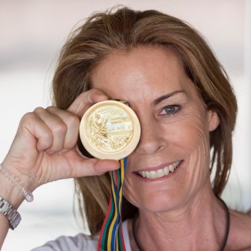Olympic champion Theresa Zabell will raise awareness about caring for the planet at the Blue Zone Forum