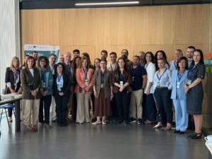 Participantes Polo Transfronterizo Biotecnología con IberoBio en Santiago de Compostela